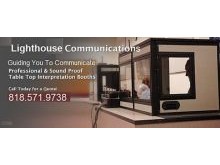 Table Top Booths for Interpreters